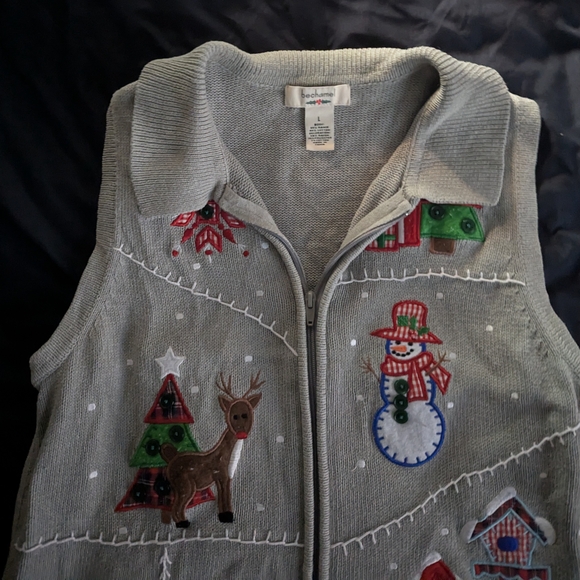 Bechamel Christmas Sweater Vest - Picture 6 of 10